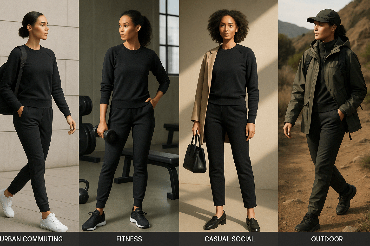 运动休闲套装变体设计案例